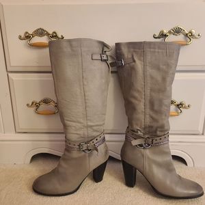 Two Lips Leather Z Sleek Boots